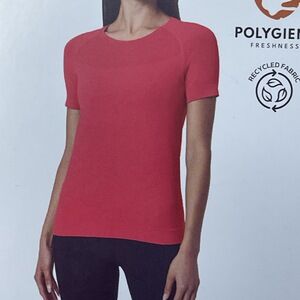 Mondetta Women's S Blouse Pink Recycled Nylon e0622